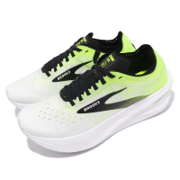 【BROOKS】慢跑鞋 Hyperion Elite 2 男鞋 太陽神菁英2代 碳纖維板 避震 白 黃(1000371D172)
