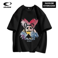 OMOS 260GSM Oversized T-Shirt Bear