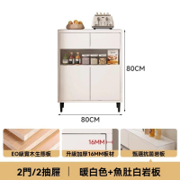 【顧家家居】20公分超薄餐邊櫃-80×80公分(操作櫃/操作台/收納櫃/儲物櫃/餐櫃/預售15天)