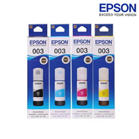 【CUBE卡最高10%回饋】EPSON 愛普生 003 / C13T00V100/T00V200/T00V300/T00V400 / T00V 原廠盒裝 四色 墨水