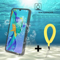 For Huawei P40 P30 P20 Pro Lite Waterproof IP68 Diving Swim Proof Phone Case for Huawei Mate 30 20 Pro Outdoor Sport Coque