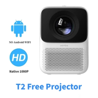 T2 Free Projector 1080P Mini LED Portable Full HD Projector 4K Keystone Correction For Home No Android WIFI Home Theater