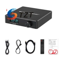 TZT SUCA AUDIO DAC-Q8 HiFi DAC Headphone Amp Audio Decoder with Bluetooth Optical Coaxial PC-USB Inp