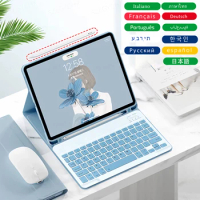 bluetooth keyboard Wireless Mouse Magic For iPad Pro 11 Case 2022 iPad 10th 2021 2020 Air 4/5/2/1 9.7 10.2 9th/8/7 Generation