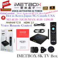 [Genuine]2023 Best Smart TV IMETBOX M3 MAX 128GB 8K Ultra TV box Dual wifi Hot in KR JA USA CA SG thailand MY TW PK UBOX10 PVBOX