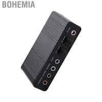 Bohemia 千美6通道聲卡USB外置數字光纖SPDIF ADni
