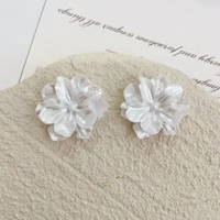 A51#3 Anting jepit_anting klip_anting tusuk_anting wanita_anting Hijab_anting Jilbab_anting Bunga Wa