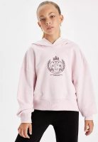 DeFacto 連帽刺繡厚衛衣