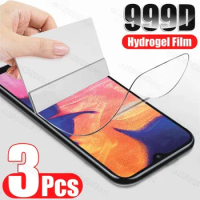 3Pcs Screen Protector Protective Film For Samsung Galaxy A6 A8 Plus A3 A5 A7 A9 J8 J3 J5 J7 Pro 2018 2017 Hydrogel film