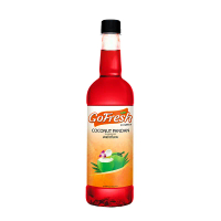 โกเฟรชไซรัปมะพร้าวใบเตย 740 มล. GoFresh Coconut Pandan Syrup 740 ml.