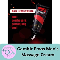 [60 ml] Gambir Emas Men's Massage Cream Alat Terapi Pria