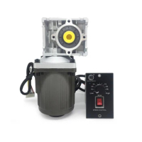 40W AC220V Induction Asynchronous Motor + RV30 Worm Gearbox, 5K-100K, with Speed Controller