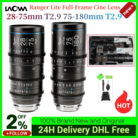 Venus Optics Laowa FF Ranger 28-75mm T2.9 75-180mm T2.9 Professional Cinema Lenses Full Frame Cine Zoom Lens for PL EF Mount