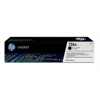 【領卷現折+APP下單最高10%回饋】HP 126A CE310A 原廠黑色碳粉匣 ( 適用HP LaserJet Pro CP1025nw)