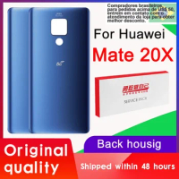 Original Back Housing for Huawei Mate 20X, Back Cover Battery Glass, Rear Cover for Mate20X with Fingerprint