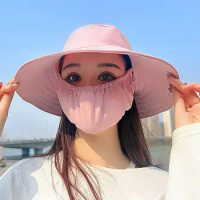 Summer Sun Hat Face Neck UV Protection Protective Cover Ear Flap Women Hats Outdoor Fishing Hunting Hiking Leisure Hat