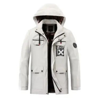 MND JAKET PARKA STEAL SNSR TERBARU CREM XL