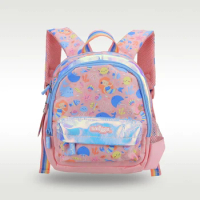 Australia original Smiggle hot-selling girls' schoolbag cute orange mermaid schoolbag kindergarten backpack 11 inches