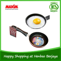 PROMO!! Maxim Valentino 12 Cm Penggorengan VAL12FP Fry Pan Teflon Non Stick Spiral Kitchenware