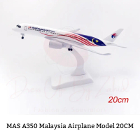 Ready Stock MAS A350 Malaysia Airplane Model 20CM /16CM - Model Kapal Terbang mas A380 /B747/B777