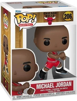 FUNKO POP! BULLS MICHAEL JORDAN 89 PLAYOFFS ORIGINAL FUNKO POP CHIGAGO BULLS MICHAEL JORDAN #206