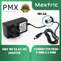 PMX 18V 2A POWER ADAPTER / 3PIN UK PLUG AC DC POWER ADAPTOR = EM1802