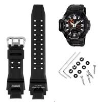 Silicone Rubber strap For Casio G-SHOCK GA1000 GA1100 GW4000 G1400 GW-A1000/1100 Series Waterproof W