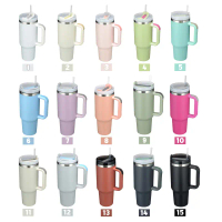【Fhot】 2024 Hot Metal Stainless Thermos  Personlalized Mug  40 Oz 40Oz Coffee Tumbler With Lid And S