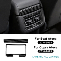 aimey สติกเกอร์แผงกรอบช่องระบายอากาศด้านหลังรถยนต์ สำหรับ Seat Ateca 5F 2016-2024 2025 สำหรับ Cupra 