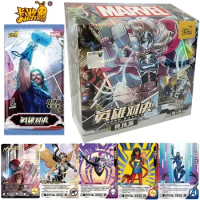 KAYOU Genuine Marvel Avengers Iron/Spider Man Movie Anime Collection Bronze Flash Card Out Of Print Hero Battle Game Boy Gifts