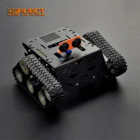 DFRoBot Aluminum alloy Devastator Tank Smart car Mobile Robot Platform with 3V to 8V 160RPM motor for Arduino Romeo Raspberry Pi