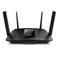 LINKSYS EA8500 AC2600 Max-Stream MU-MIMO Gigabit Smart Wi-Fi 5 Router, Dual-Band 2.6 Gbps WiFi Speeds, 15+ Devices, WEP, WPA