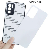 2D tpu sublimation phone cases for oppo A52 A72 A15 A16 A16s A17 A53S A53 2020 A54 5G A74 A93 A5 A9 case cover with metal plates