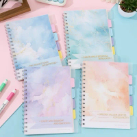 Binder Notebook Aesthetic korea/ Binder A5 buku catatan buku kuliah/ Notebook lucu/ Buku catatan sek