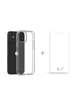 เคส +  ฟิล์ม สำหรับ iPhone 12 Pro (สี Clear) รุ่น CAS-TK100-IP1261-01
