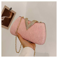 Vedlyn ByVedlyn Vania Tas Pesta Wanita Clutch Fashion Terbaru - Pink