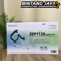 OXIMUS ZDP1128 V3 Bracket Monitor LED TV Gas Spring Dual Arm - Black