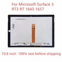 LCD Replacement For Microsoft Surface 3 RT3 RT 1645 10.8'' LCD Display Touch Screen Assembly for Surface RT3 1657 LCD Repair