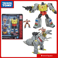 Transformers Toys Studio Series SS86-06 Leader Class Grimlock&amp;Autobot Wheelie Action Figures Collectible Gifts Classic Hobbies
