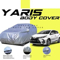 [Bisa COD] Body Cover Mobil Yaris Sarung Mobil Yaris/Yaris Bakpao/Yaris Bakpau/Yaris lele/yaris trd/