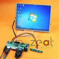 HDMI+VGA+DVI+Audio LCD Driver Board+LVDS TCON Board+10.4" A104SN03 800*600 LCD Free Tracking