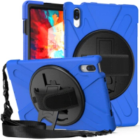 Kids Safe Cover For Lenovo Tab P11 Pro 2021 11.5 inch TB-J706F TB-J716F xiaoxin Pad Pro 11.5 Case Stand Shoulder Strap Tablet