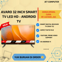 AVARO T32-A Android Smart TV 32 inci | LED HD | Android 11