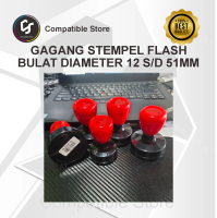 (cod) Paket HEMAT 10 pcs Gagang Stempel Flash Bulat Diameter 12mm sd 51mm Ready Stock untuk Order -C