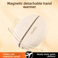 2-year warranty, 2025 New Magnetic Split-Design Hand Warmer, 2-in-1 Hand Warmer, Mini Digital Displa