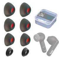 4Pairs Eartips for JBL Tune Flex Replacement Silicone Tips Flex NC Headphones Earbuds Earplugs