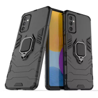 CASE RING STAND PANTHER FOR SAMSUNG GALAXY M52 5G CASING COVER