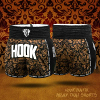 Celana Muaythai Hook Kickboxing Muay Thai Shorts Thai Boxing Shorts Batik