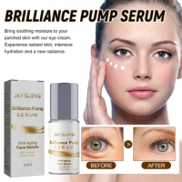 Jaysuing Vitamin E Anti-Aging Eye Essence Fade Eye Bags Dark Circles Fine Retinol Cleaning and Firming Eye Skin Essential Liquid