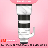 For SONY FE 70-200mm F2.8 GM OSS II Lens Sticker Protective Skin Decal Film Anti-Scratch Protector Coat SEL70200GM2 70-200/2.8GM